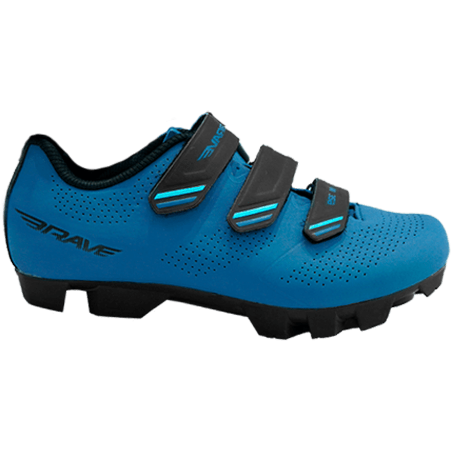SAPATILHA CICLISMO M-329 AZUL BRAVE